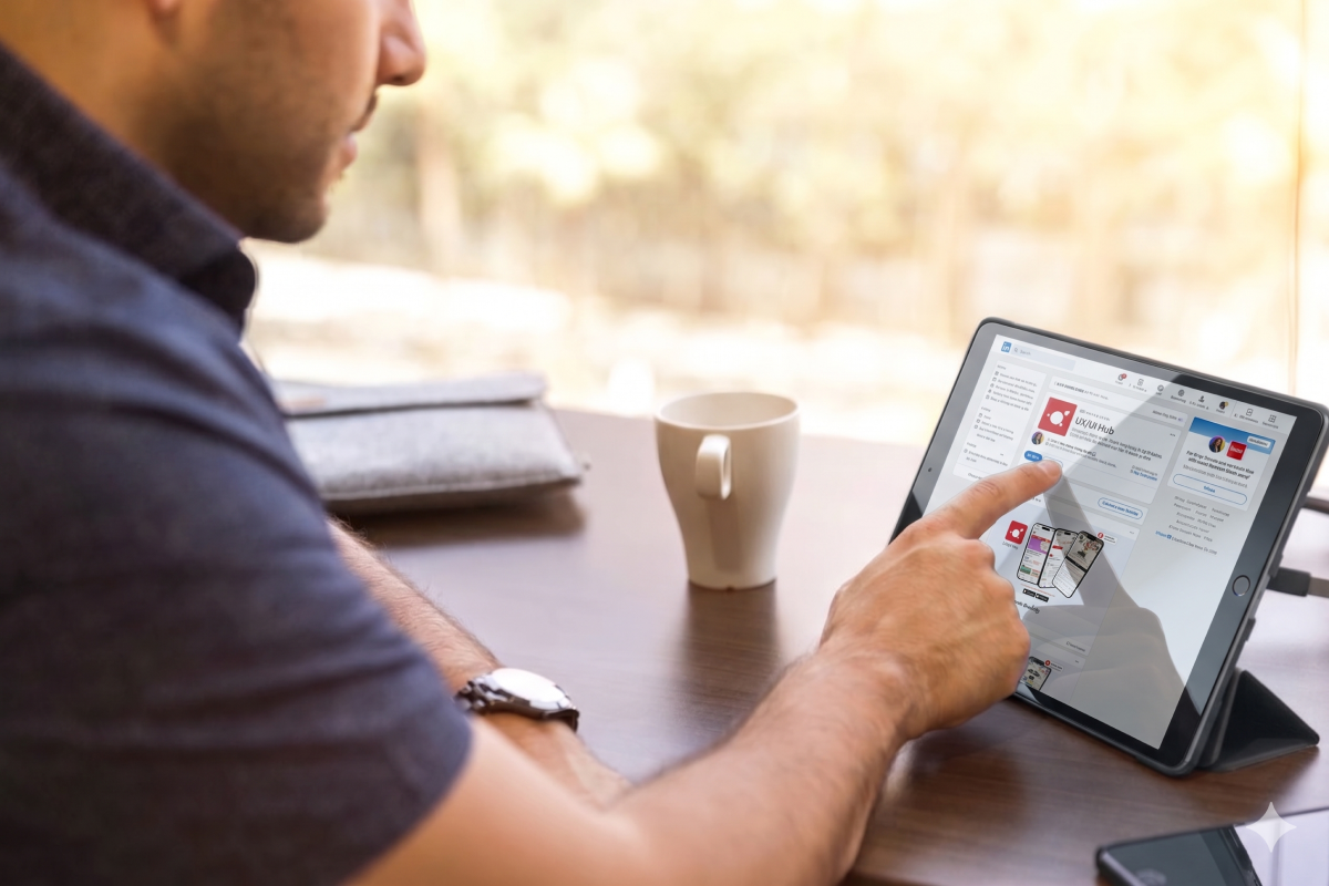 UX/UI Hub Newsletter on LinkedIn