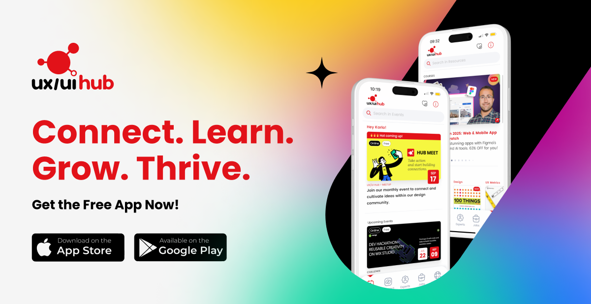 UX/UI Hub — the community for aspiring & junior designers