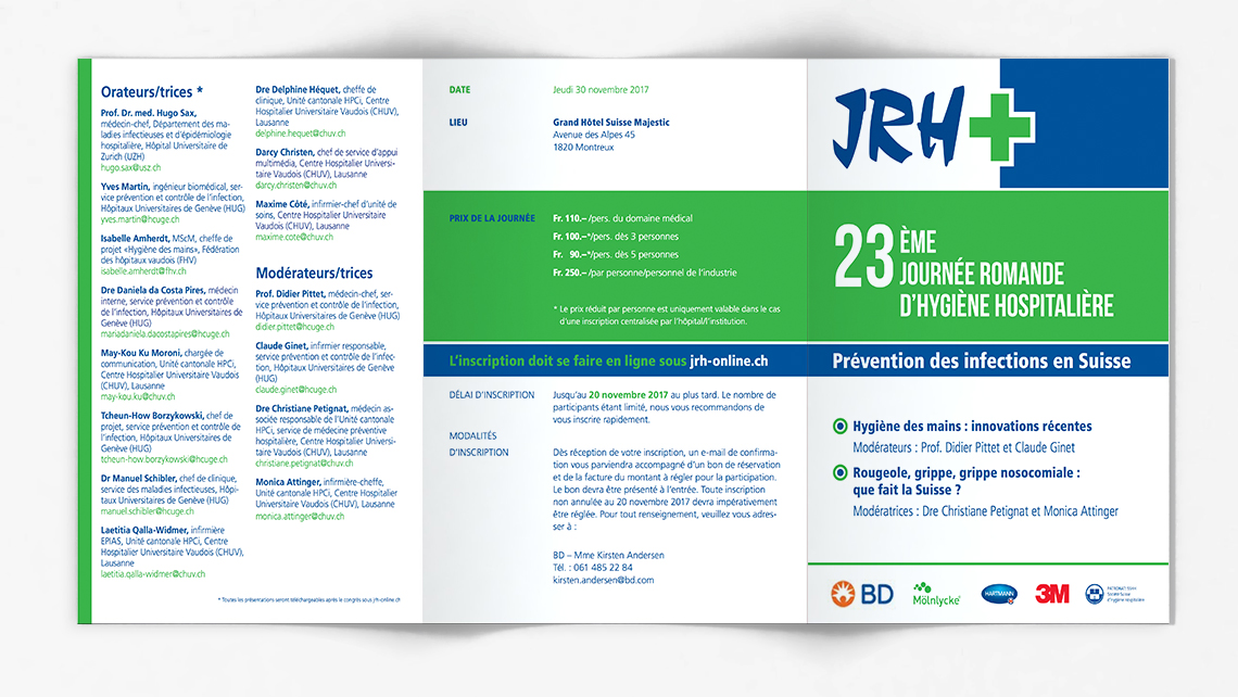 JRH : Journée Romande d’Hygiène Hospitalière