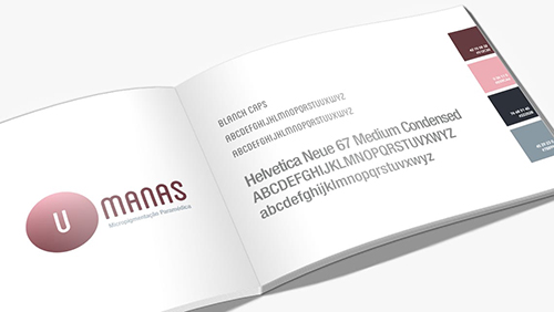 Visual identity manual: Umanas Micropigmentação Logo